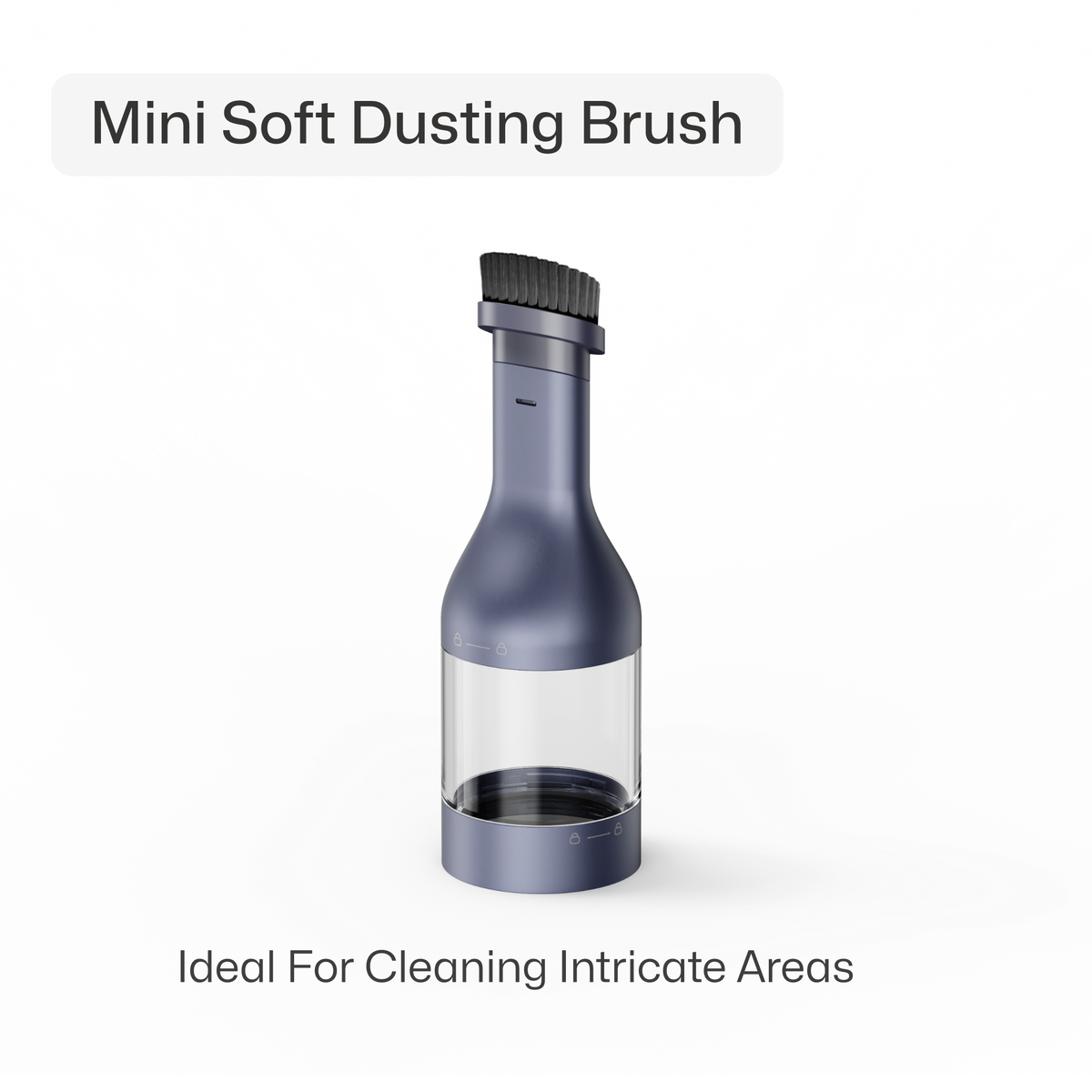 laserpecker mini soft dusting brush for cleaning intricate laser engraved areas.