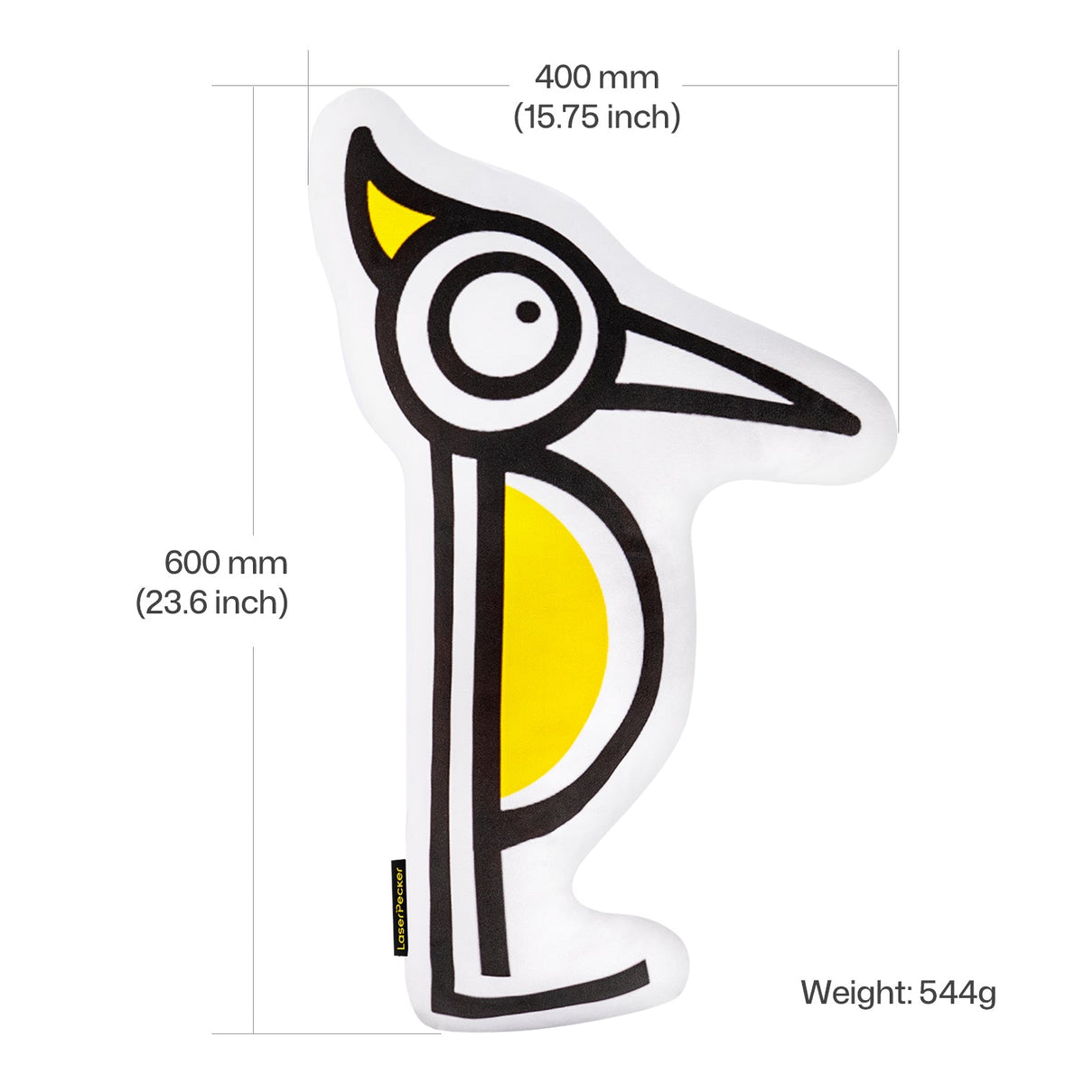 Oreiller de marque LaserPecker (1 pièce)