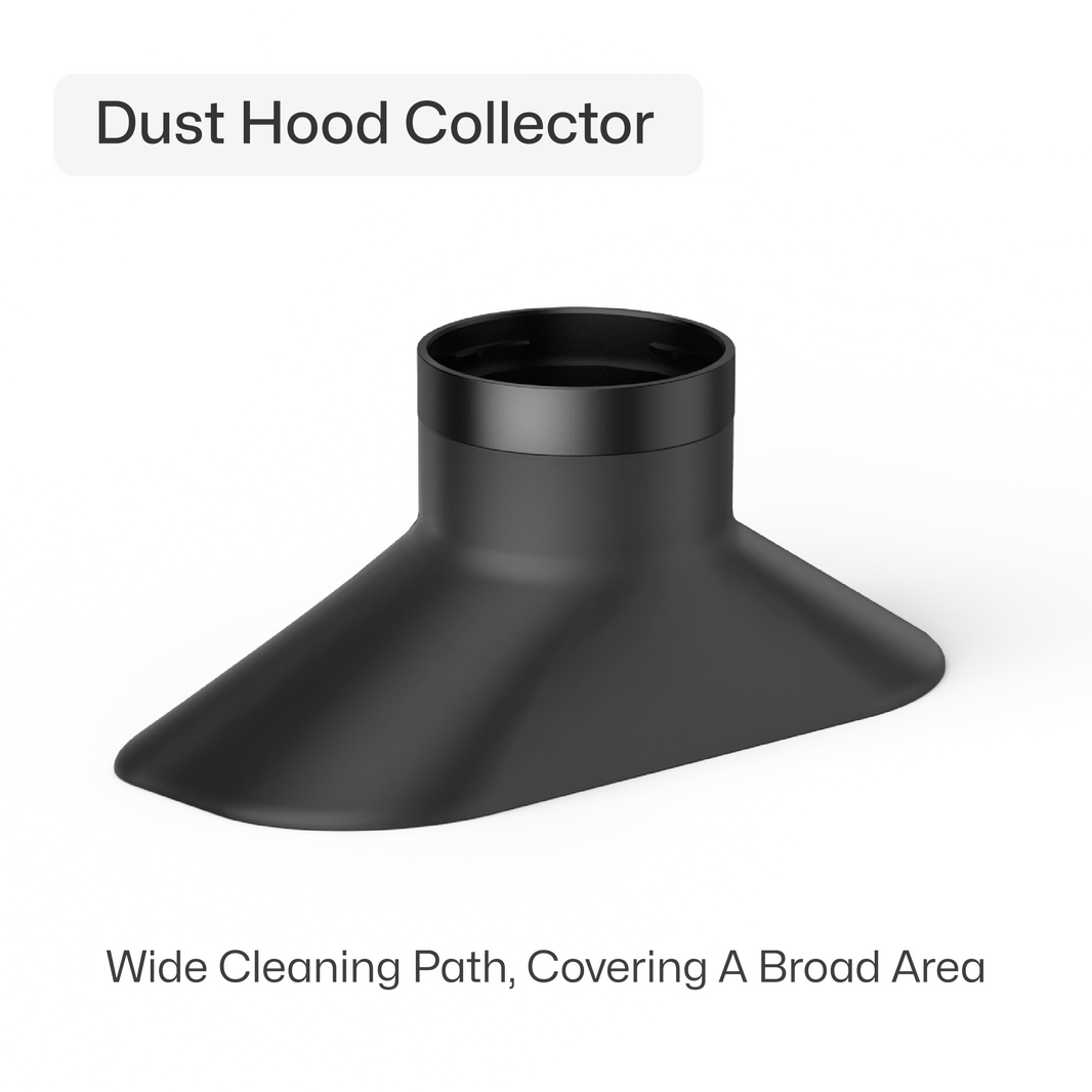 laserpecker dust hood collector for laser engraver desktop air purifier with wide cleaning path.


