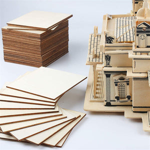 Basswood Plywood Sheets 1/16" (10 pcs / 30 pcs)