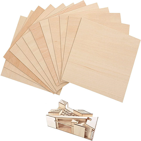 Basswood Plywood Sheets 1/16" (10pcs)