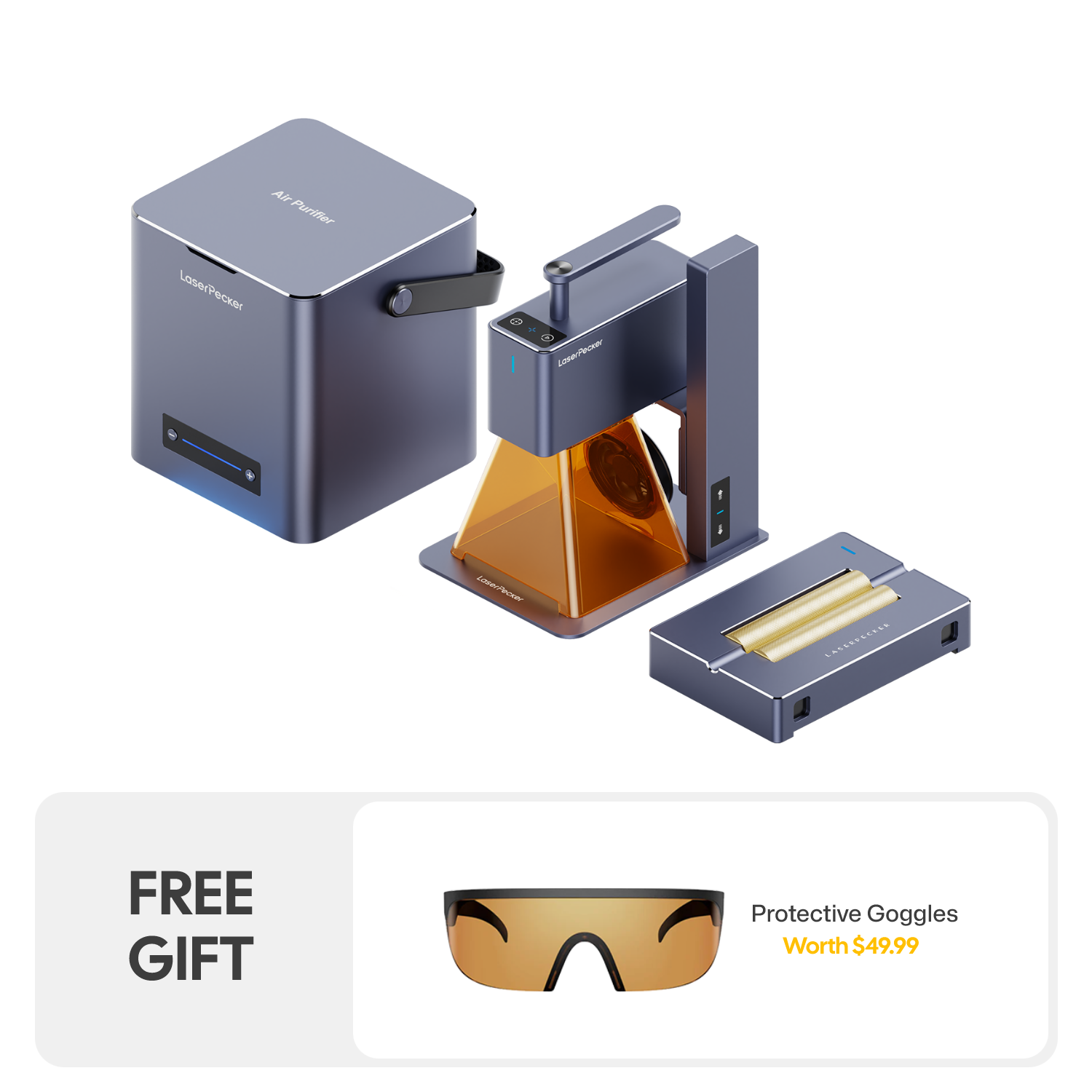 LaserPecker LP2 - Classic Handheld Diode
Laser Engraver