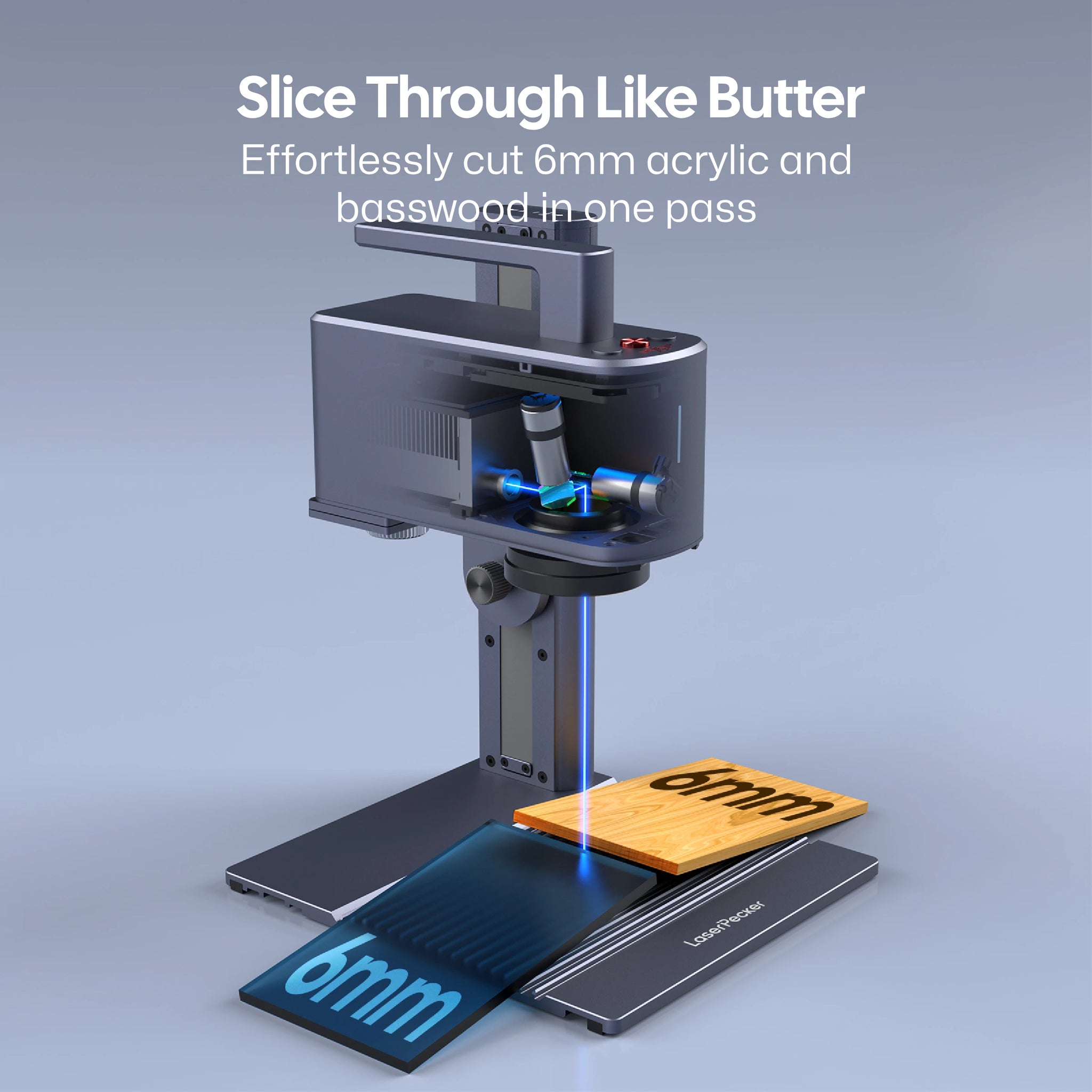 LaserPecker LP2 Plus - 10W Desktop Laser Engraver & Cutter