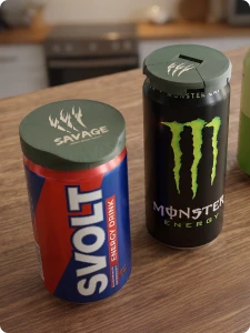 Customize a PLA-printed SD card storage with engraved labels.