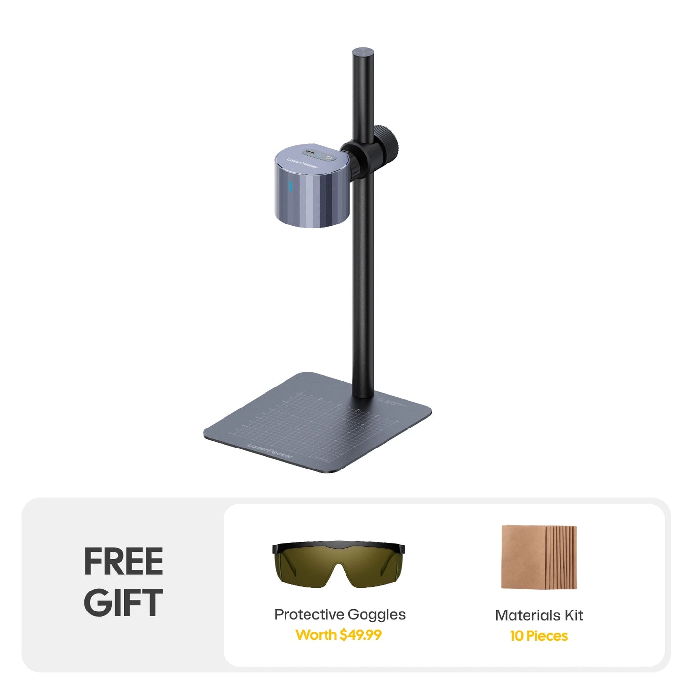 LaserPecker LP1 Plus - The Easiest Pocket Laser for Maximum Fun