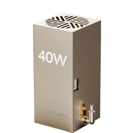 Exterior view of the LX2 40W diode laser head.