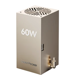 Exterior view of the LX2 60W diode laser head.