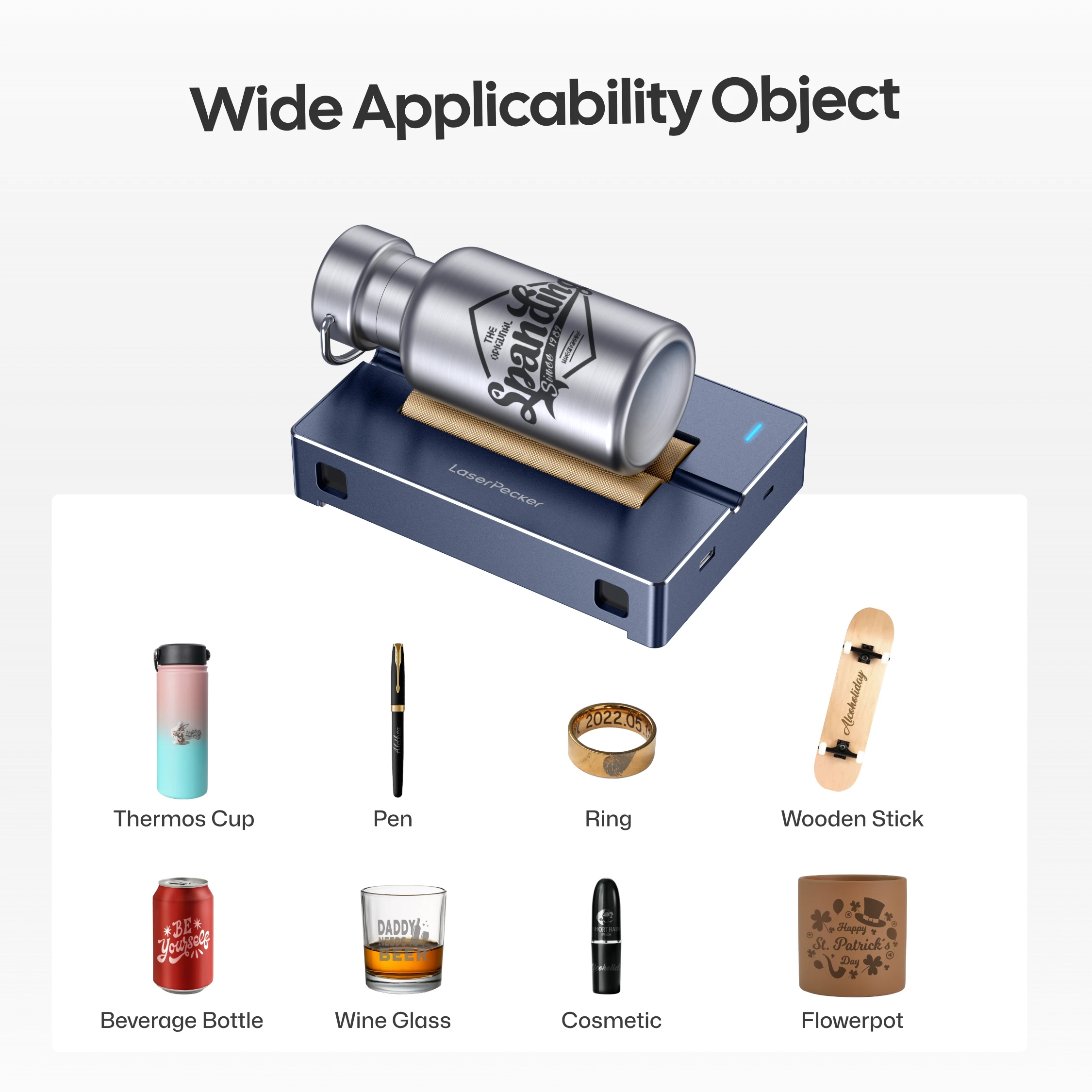 LaserPecker Versatile Electric Roller