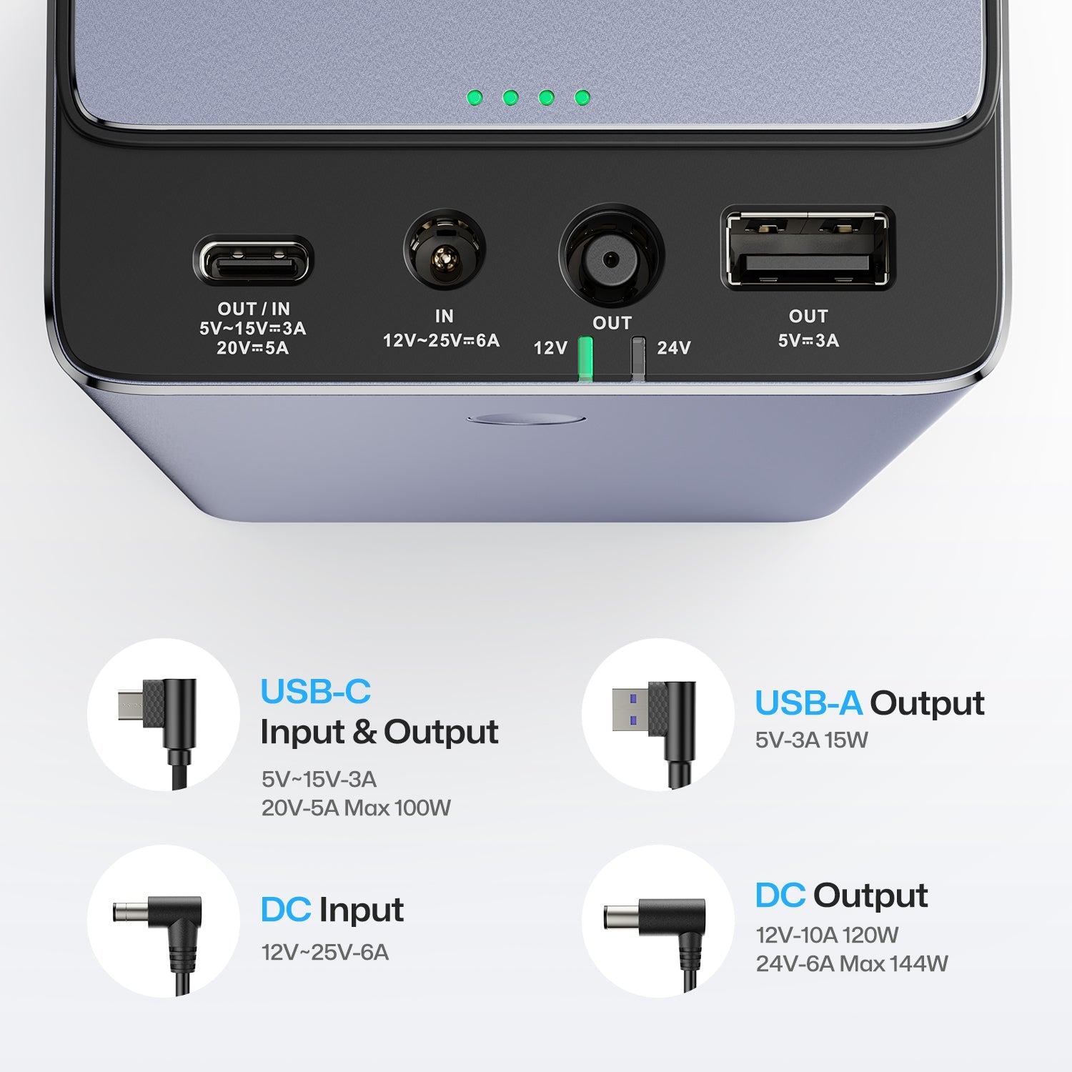 LaserPecker Powerpack Plus With Four Ports