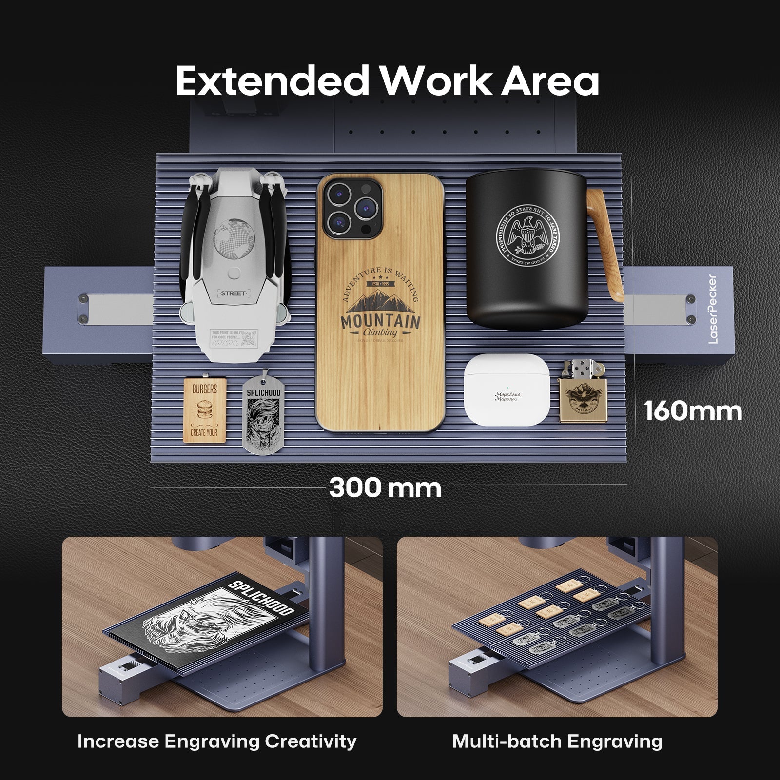 LaserPecker LP4 - The World's First Dual-laser Engraver