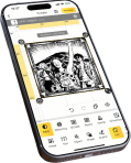 LaserPecker LP1 Plus LDS app built-in Clipart library with over 1000 icons and designs, ready-to-use templates for beginners.