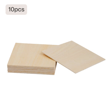 Feuilles de contreplaqué de tilleul (10 pièces / 30 pièces) 