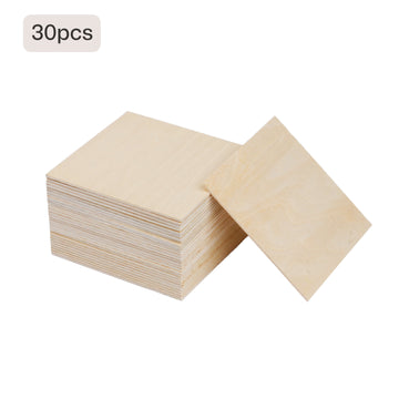Feuilles de contreplaqué de tilleul (10 pièces / 30 pièces) 