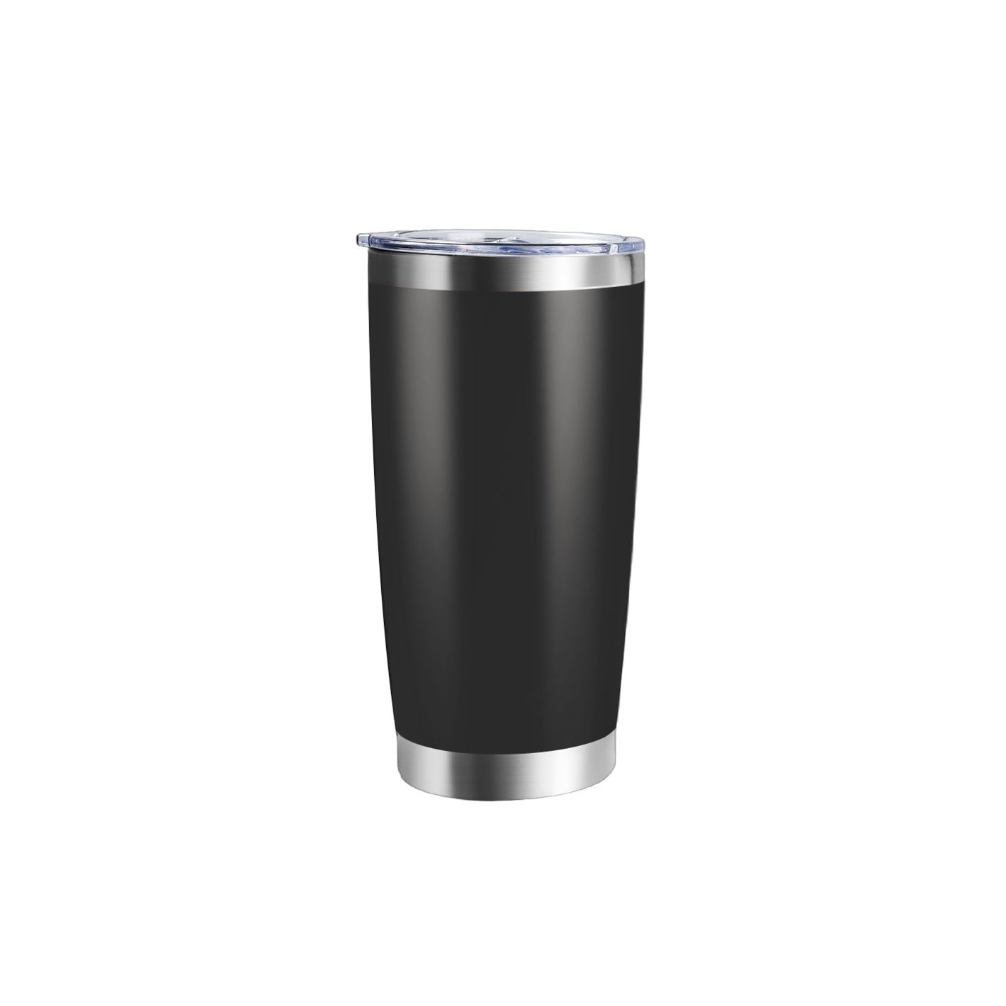Coated Stainless Steel Tumbler with Lid (20 oz)