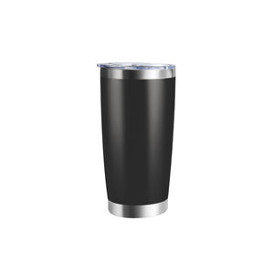 Coated Stainless Steel Tumbler with Lid (20 oz)