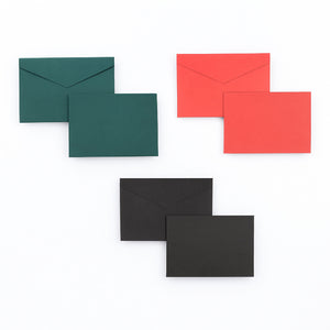 Envelope Paper with Golden Base (9 pcs)