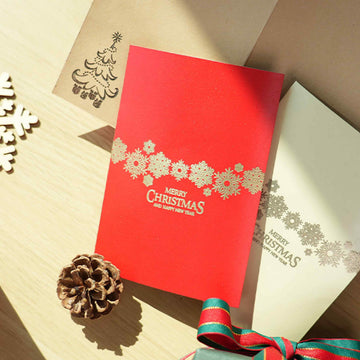 Envelope Paper with Golden Base (9 pcs)