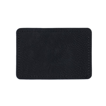 Blank Rectangular PU Leather Labels / Tags (30 pcs)