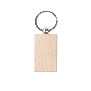 Blank Rectangular Wooden Keychain (20 pcs / 40 pcs)