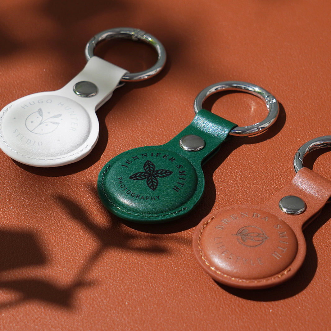 Étui en cuir AirTag (2 pièces) 