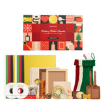 premium materials in laserpecker holiday bundle including solid wood brass metal and colored socks for professional laser projects.