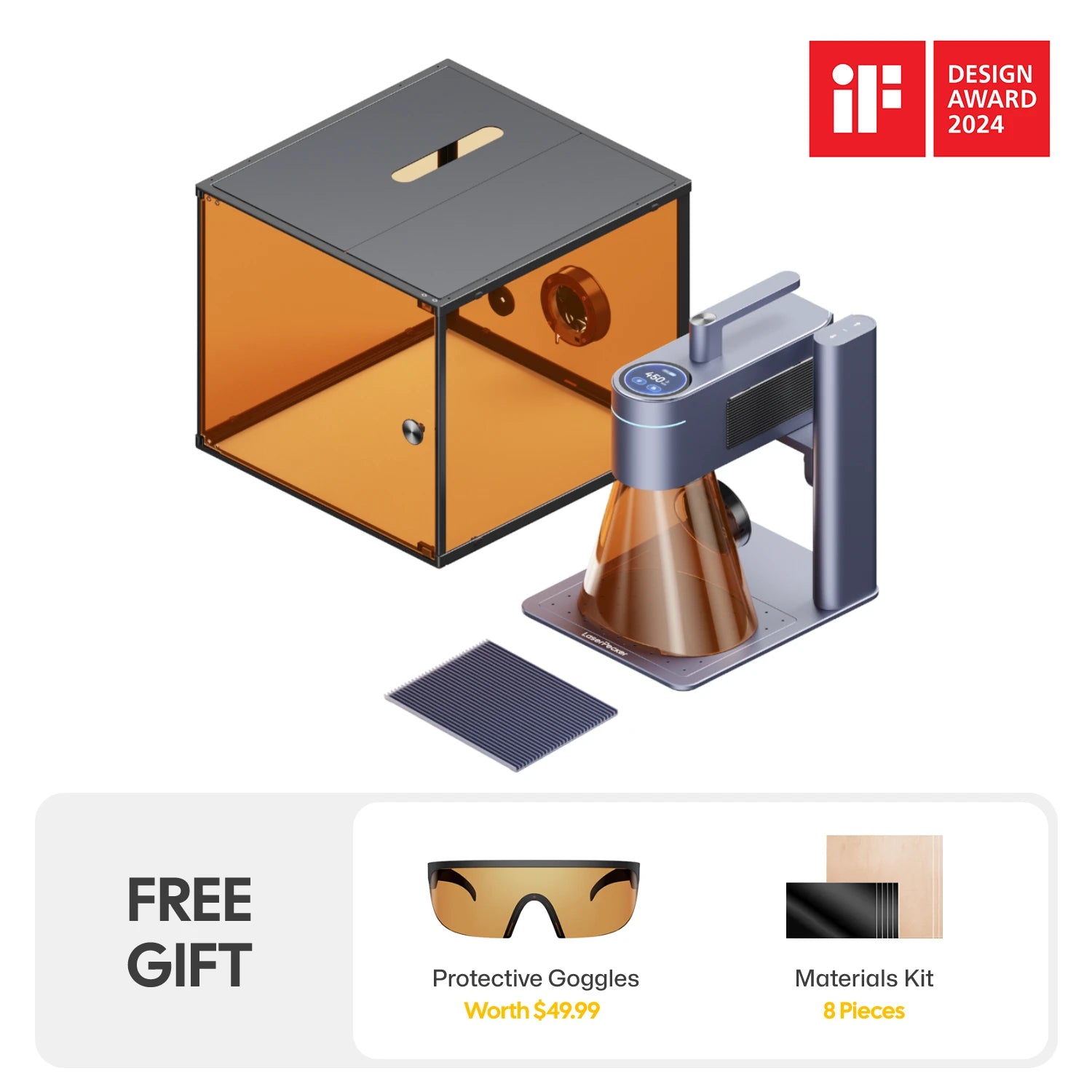LaserPecker LP4 - The World's First Dual-laser Engraver