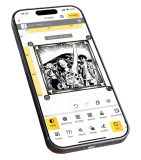 LP1 Plus app has built-in Clipart library with hundreds of free designs for instant engraving.